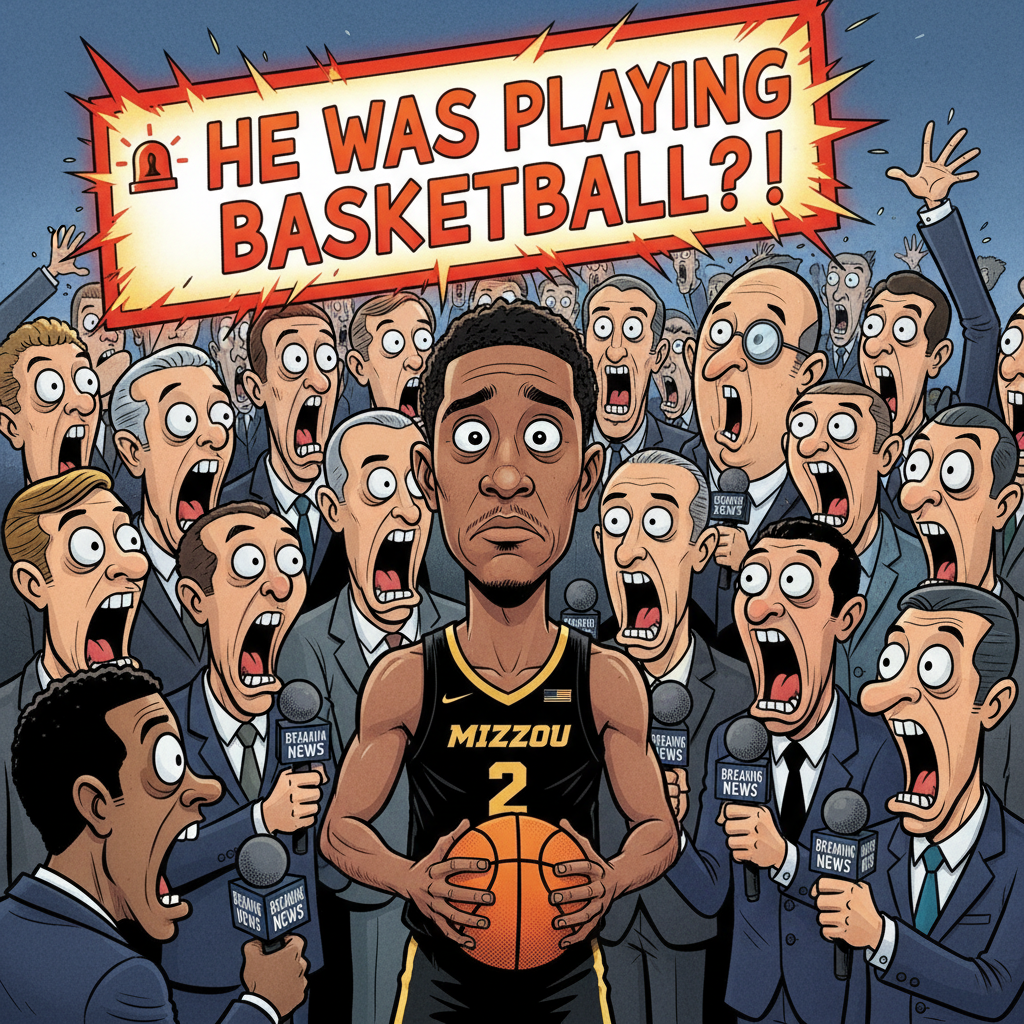 Mizzou Guard Anthony Robinson II Confirms He Was, In Fact, Playing Basketball