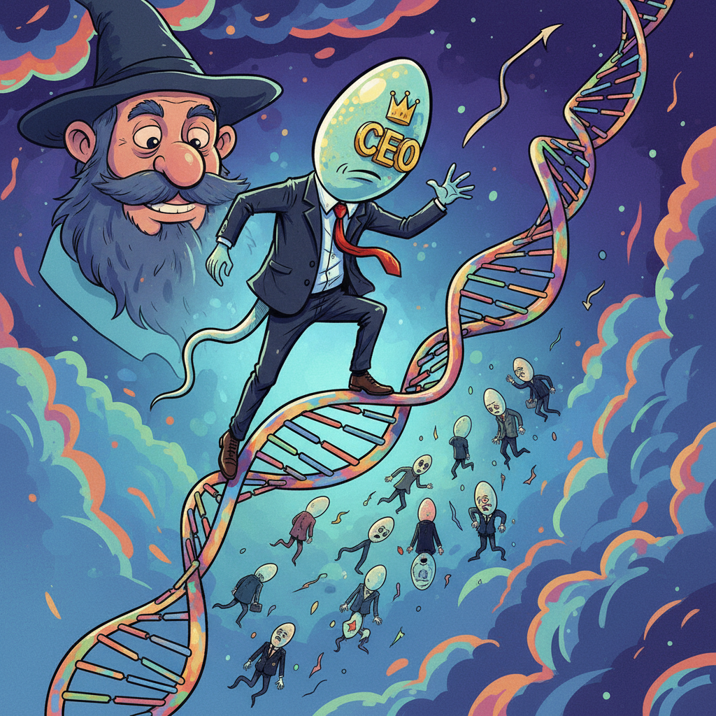 Corporate Ladder Mentality Found To Originate In Sperm