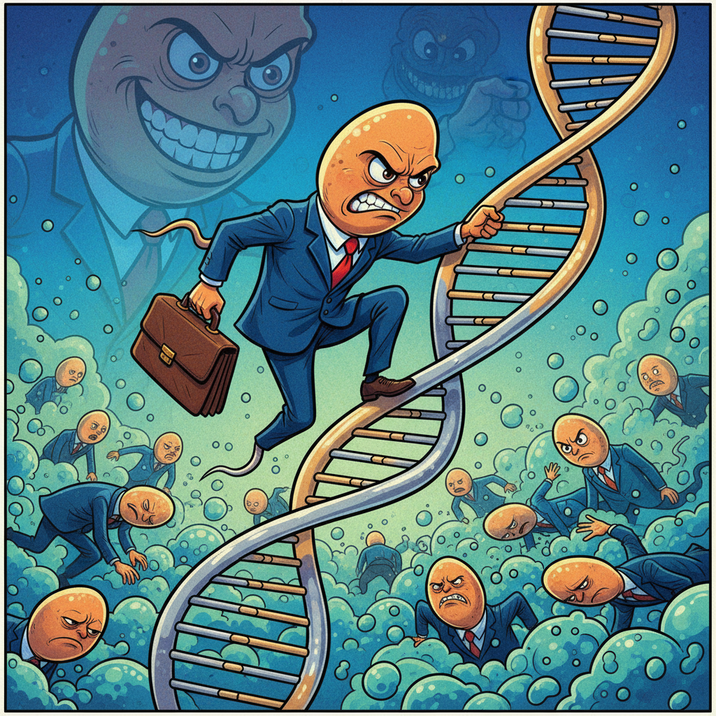 Corporate Ladder Mentality Found To Originate In Sperm