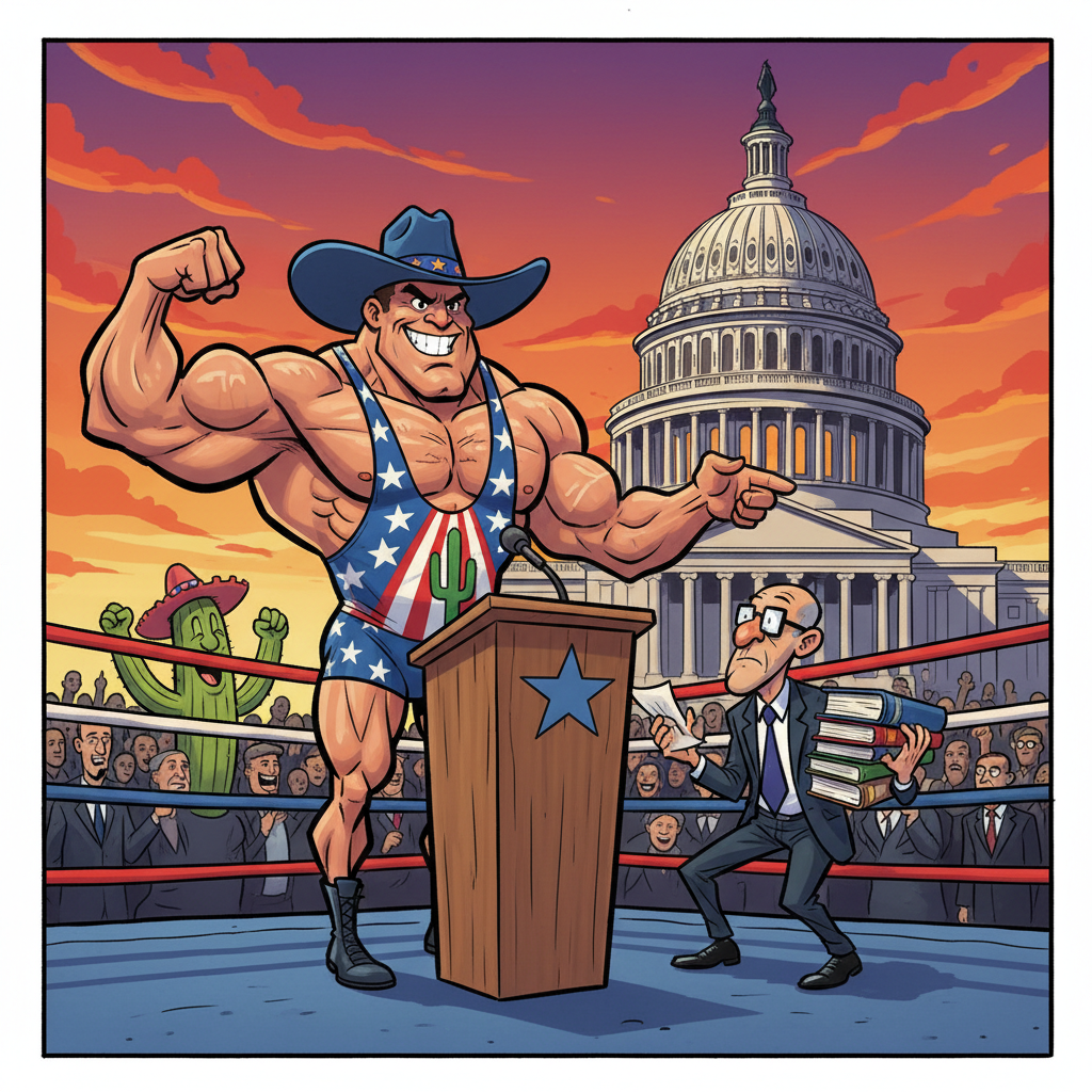 Lawmaker Recommends All Future Legislative Testimony Be Settled Via One-On-One Athletic Combat