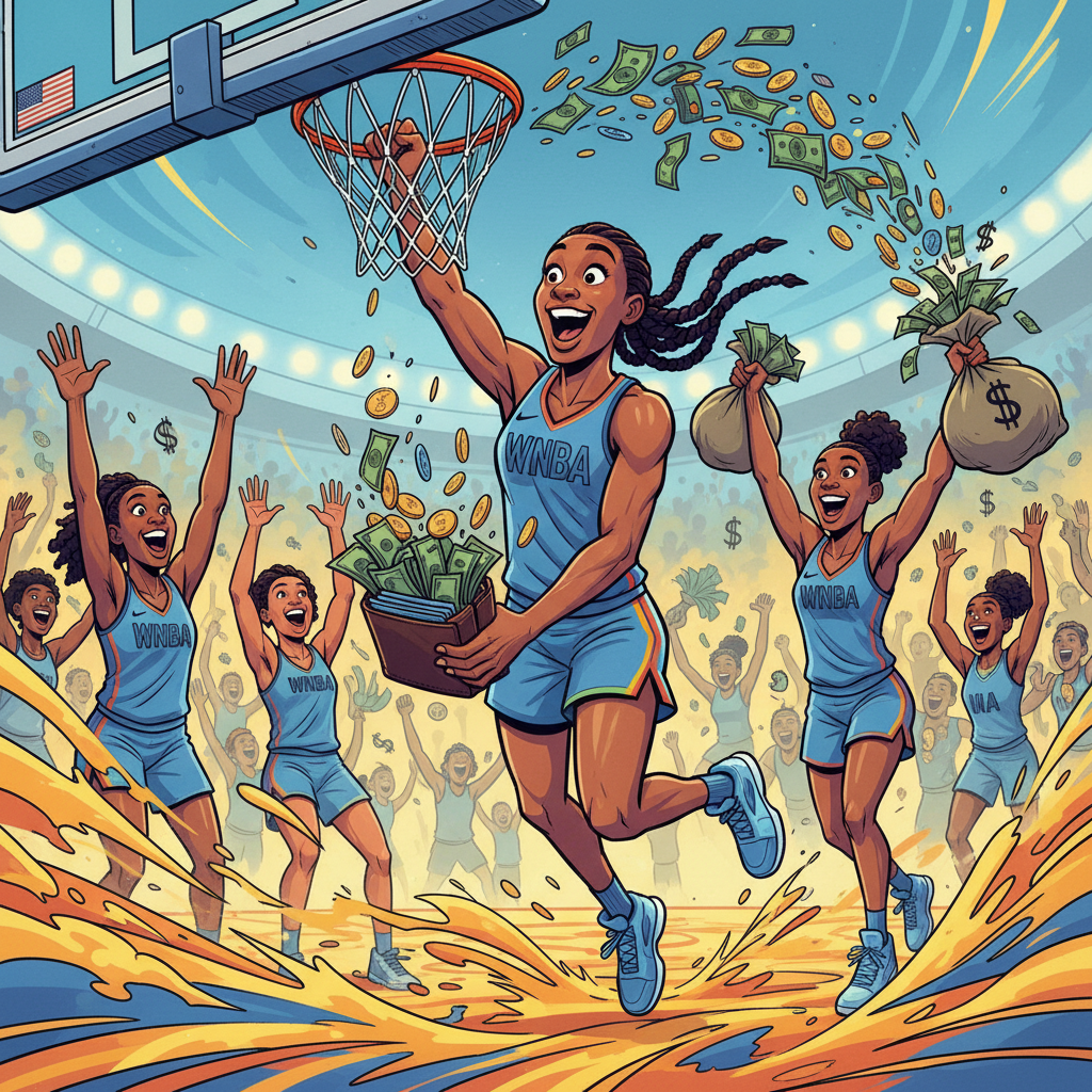 WNBA Players Report 'Feeling Movement' In Their Wallets, Not Just On The Court