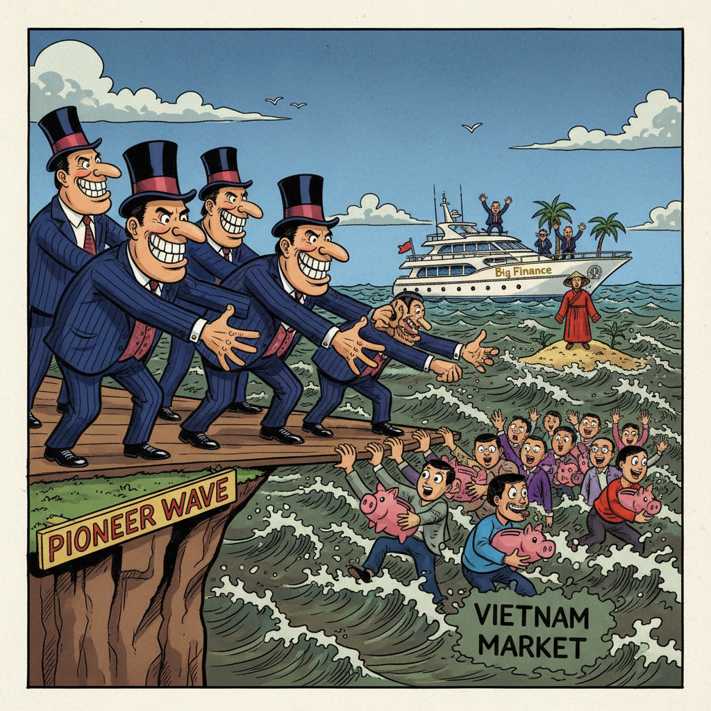 Wall Street Urges Retail Investors To 'Pioneer' Vietnam Market Before They Do