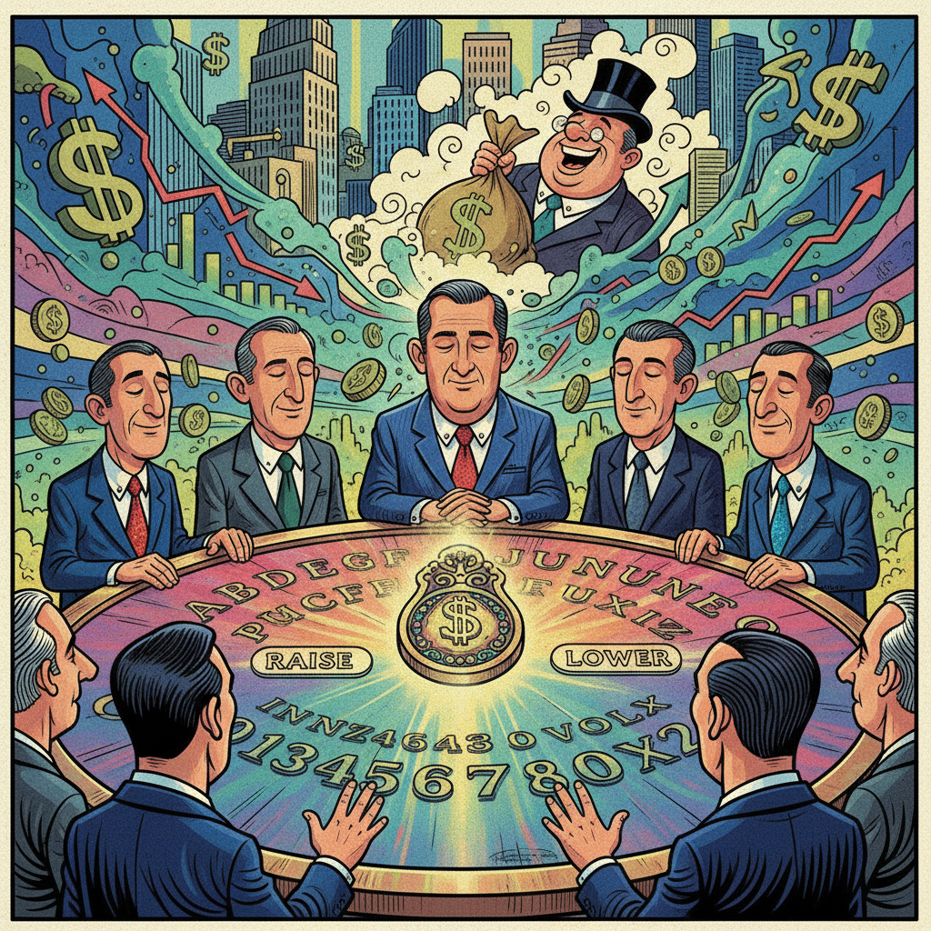 Fed Announces New Interest Rate Policy Will Be Decided By Daily Ouija Board Session