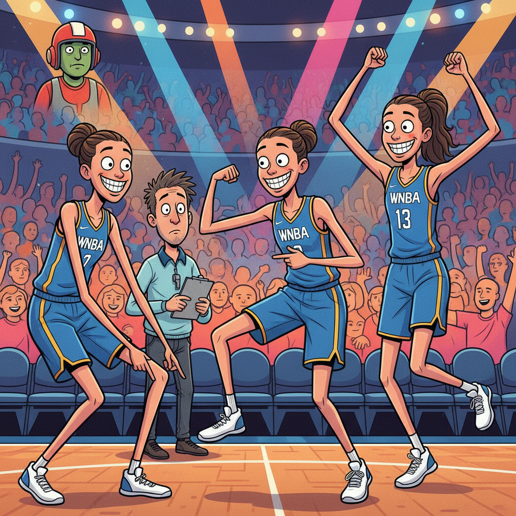 WNBA Players Confirm They Are Indeed 'Feeling Movement' After Extensive Stretching Regimen