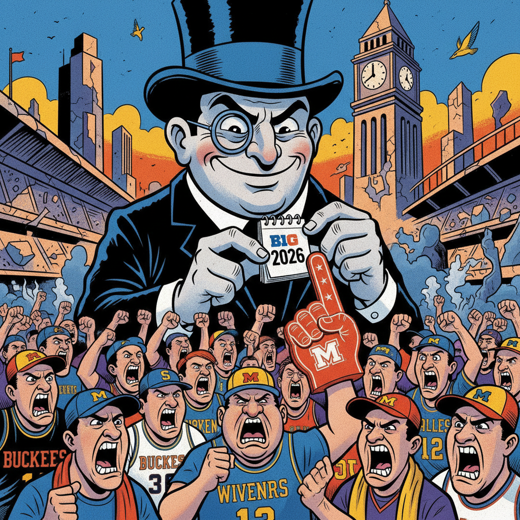 Big Ten Releases 2026 Tournament Schedule, Fans Immediately Begin Complaining About Start Times