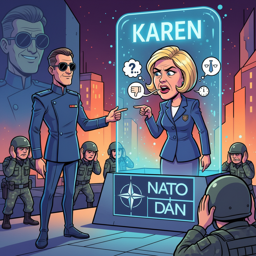 NATO Unveils New AI Designed to Annoy Enemy Combatants Into Surrender