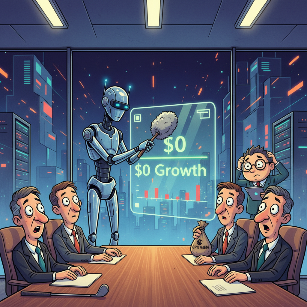AI-Powered Enterprise Growth Projected To Yield Exactly Zero Additional Dollars By 2027