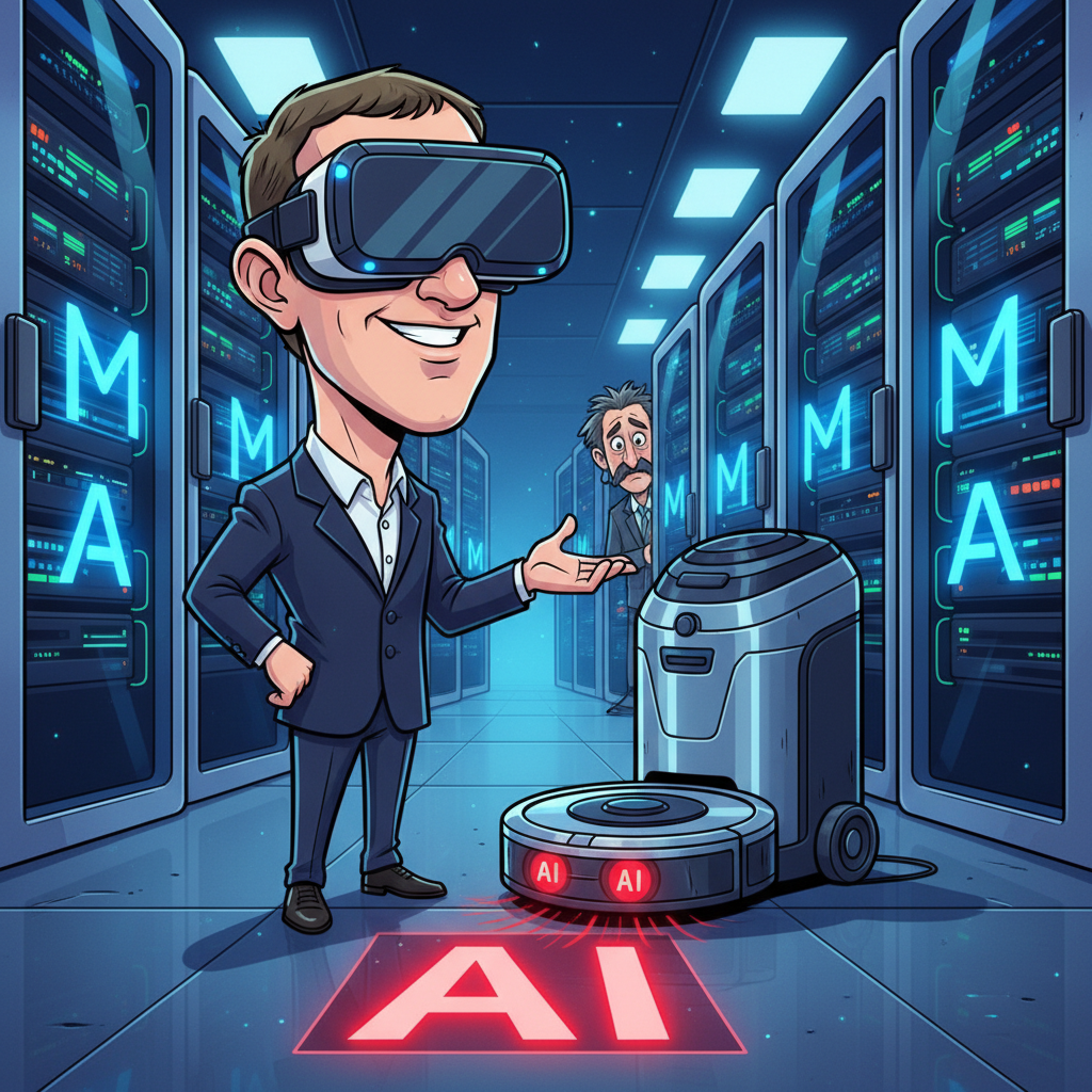 Meta Delays AI Launch After Discovering It Was Just A Very Confident Roomba
