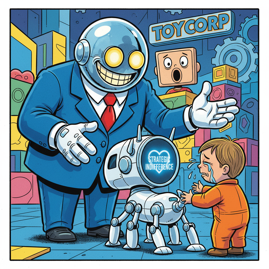 AI Toy Manufacturers Announce New Feature: Actively Ignoring Child’s Emotions