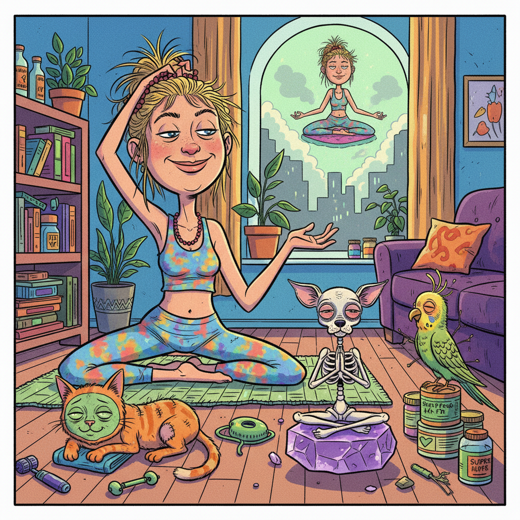 Woman Accused Of Neglect Claims Animals Were Simply 'Engaged In Self-Care Journey'