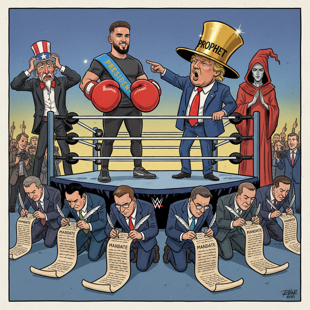 Nation Braces For Inevitable Jake Paul Presidential Run, Citing Trump Endorsement As Binding Prophecy