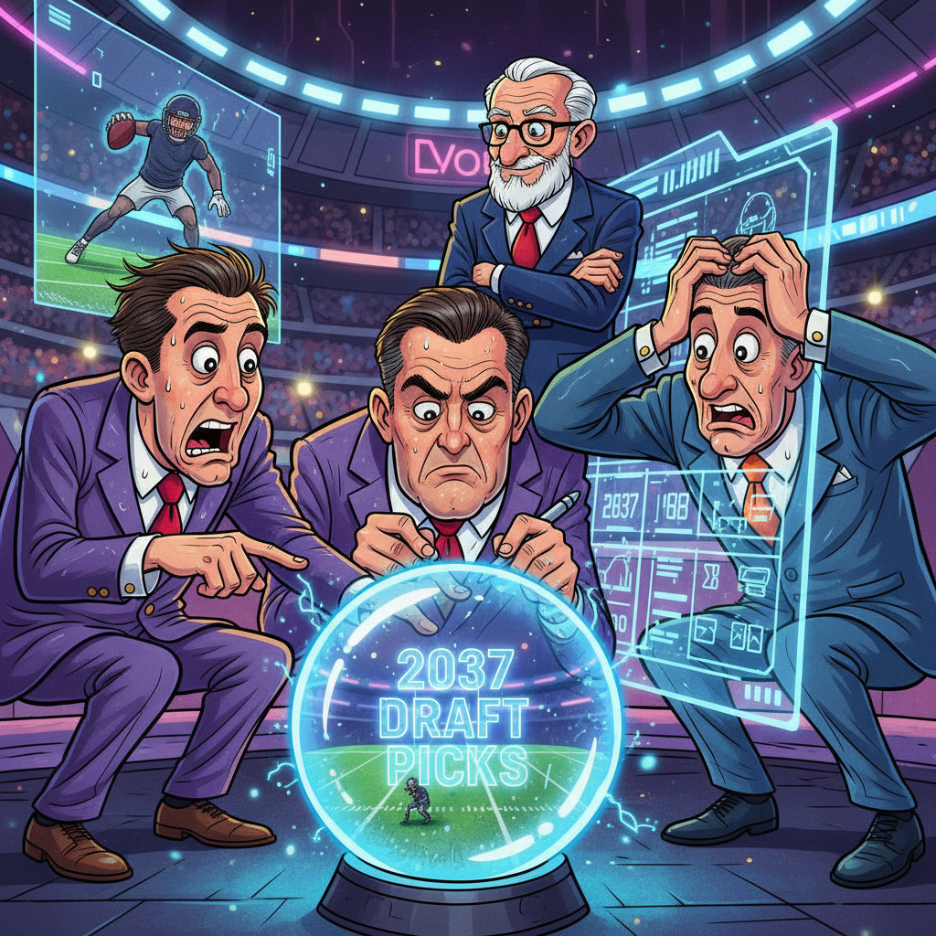 Team Executives Already Drafting 2037 Rosters Based On Today’s Practice Squad Performance