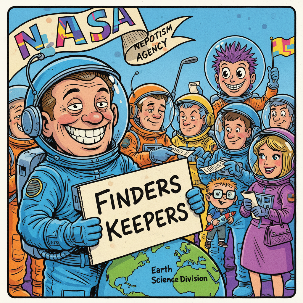 NASA Officially Rebrands Earth Science Division As 'Finders Keepers'