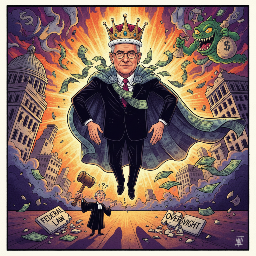 Federal Judge Rules Jerome Powell Immune to All Earthly Laws