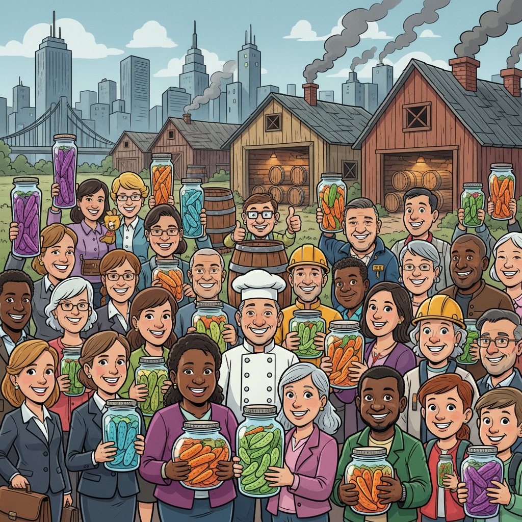 Nation's Demographics Quietly Shift To Accommodate Growing Demand For Niche Artisanal Pickles