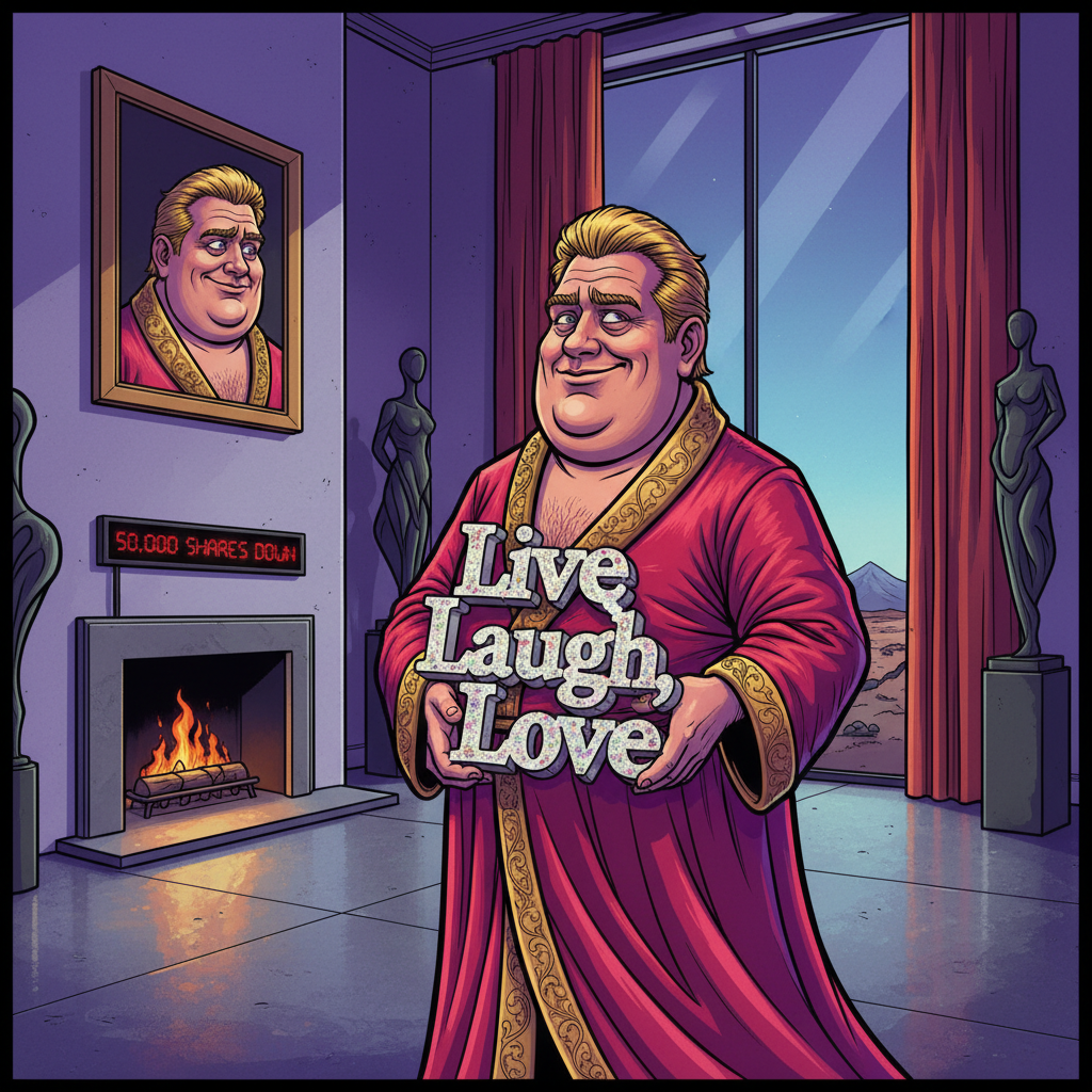 CEO Divests 50,000 Shares To Finally Afford That 'Live, Laugh, Love' Wall Art