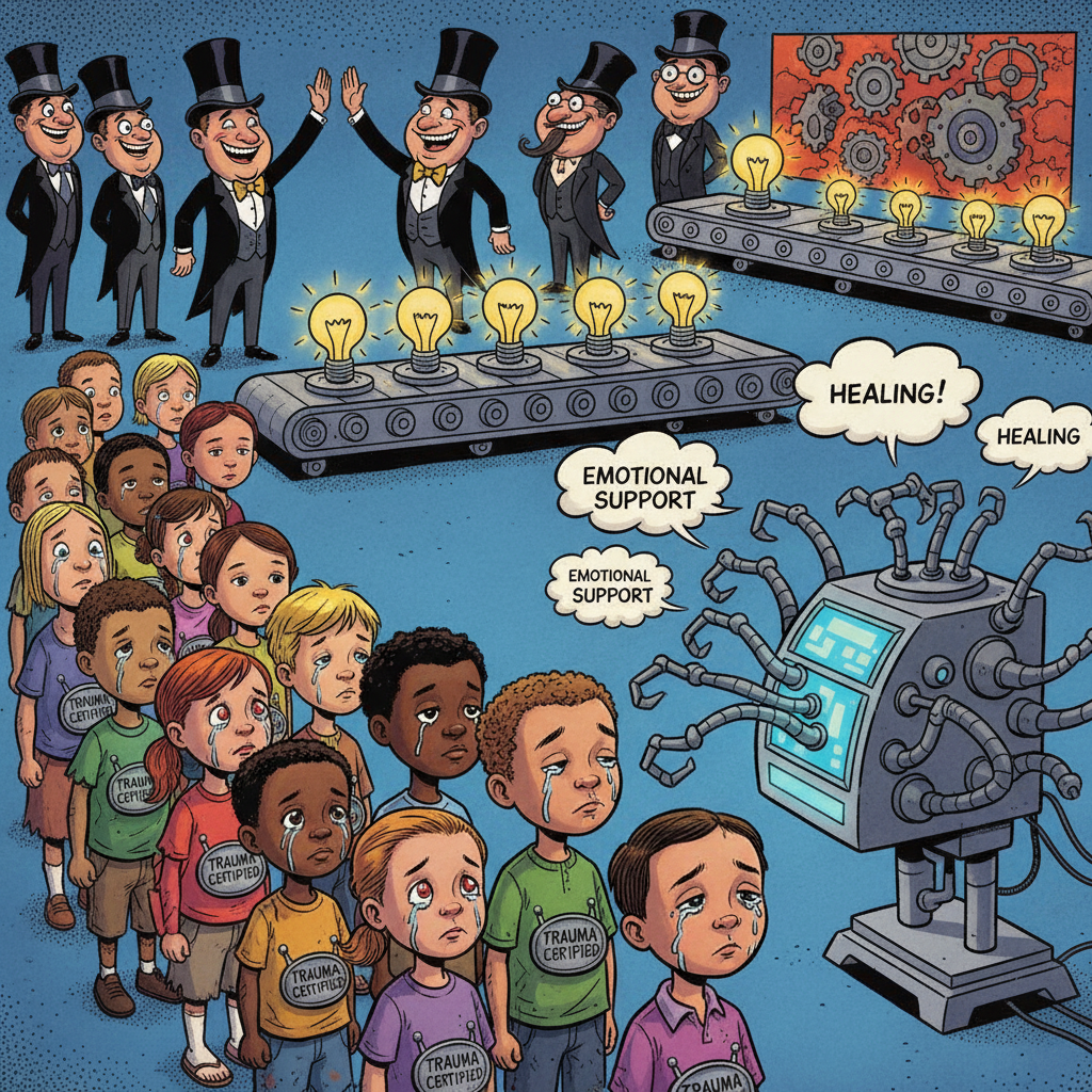 Nation’s Children Now Required To Experience Trauma Before Receiving Comfort