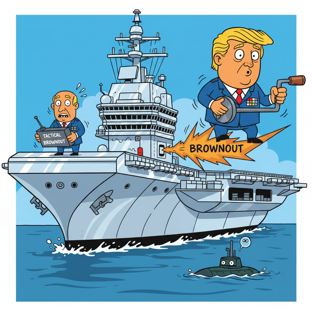 Pentagon Unveils New 'Tactical Brownout' Deterrent After Ford Incident