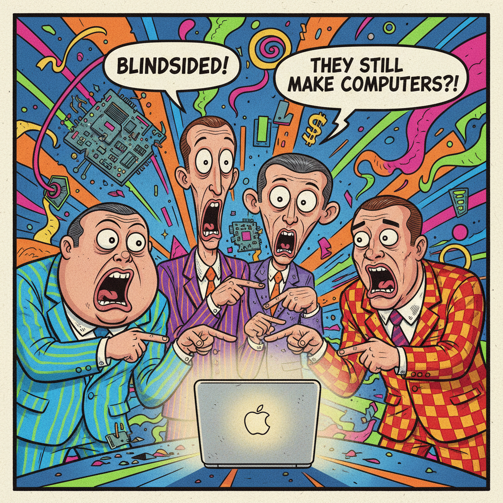 PC Manufacturers Express Shock, Awe At Apple's Bold Decision To Sell Computers