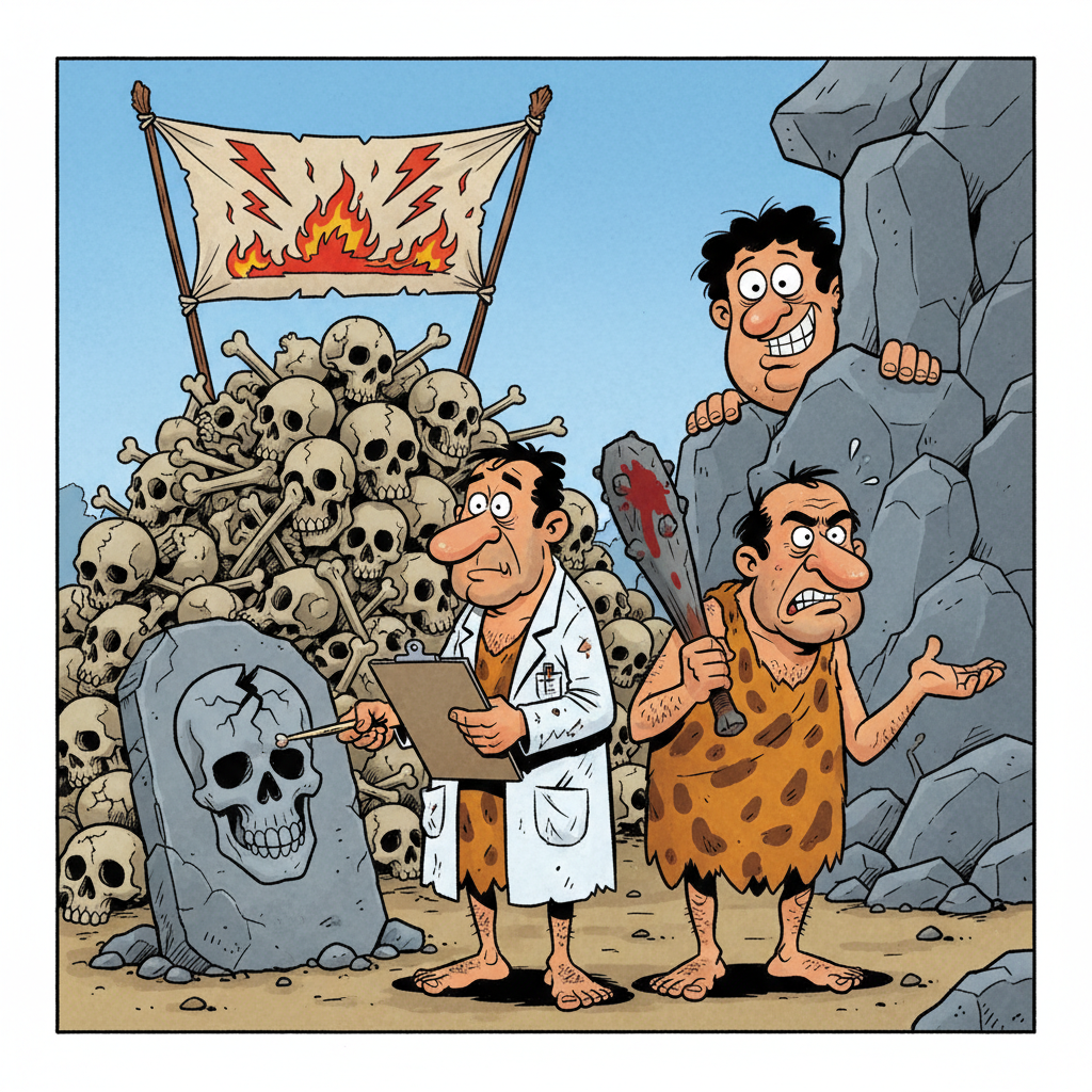 New Study Confirms Humans Have Always Been Pretty Good At Hitting Each Other With Rocks