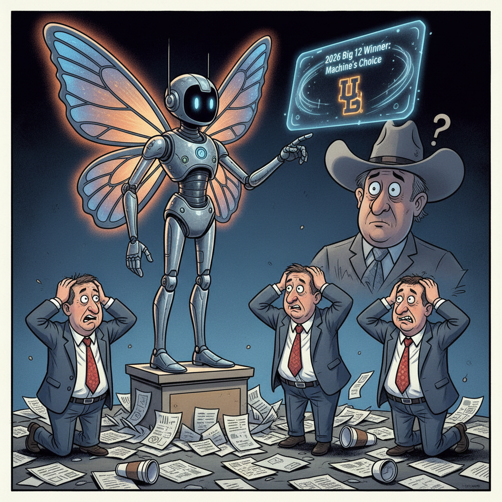 Sports Algorithm Predicts 2026 Big 12 Tournament Semifinal Winner, Citing 'Unwavering Faith in the Butterfly Effect'