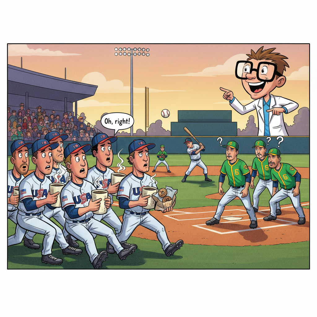 Team USA Baseball Players Reportedly Show Up For Game After Remembering Tournament Exists