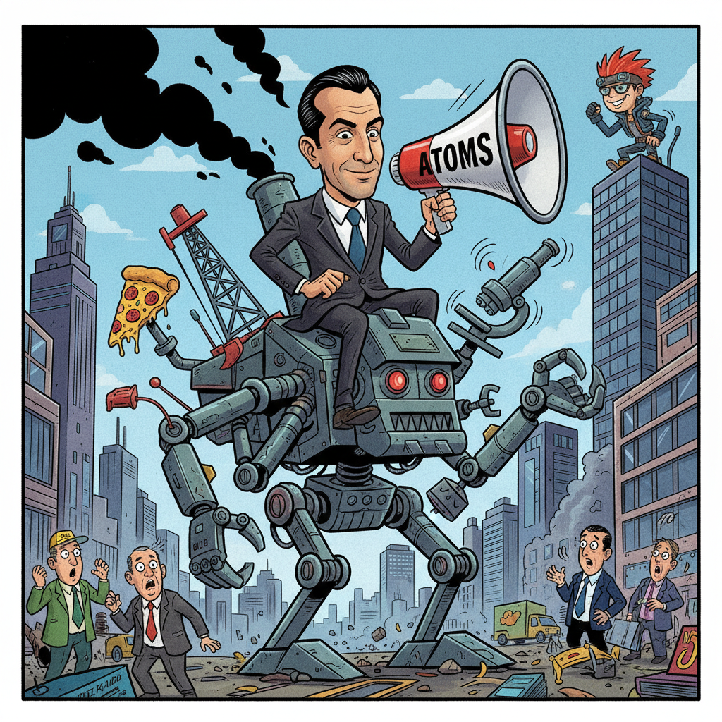 Kalanick's New Venture, Atoms, Promises To Disrupt Every Industry Simultaneously