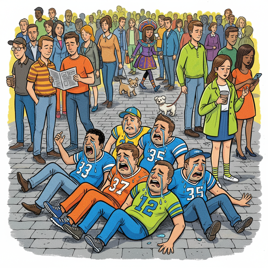 Nation's College Sports Fans Reel From Staggering Indifference Of Non-Fans