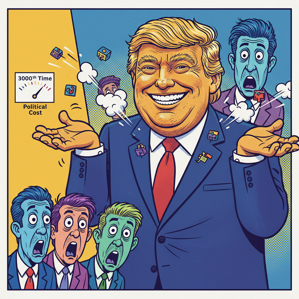 Nation’s Pundits Declare Trump’s ‘War’ Finally Has ‘Political Cost’ For The 3,000th Time