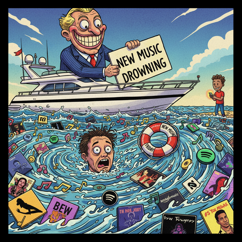 Music Industry Announces New Weekly Holiday: 'New Music Drowning'
