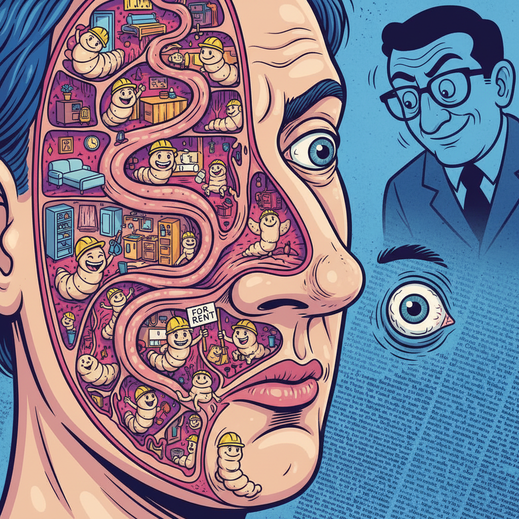 New Study Links Deviated Septums To 'Unsolicited Co-Habitation' With Insect Larvae