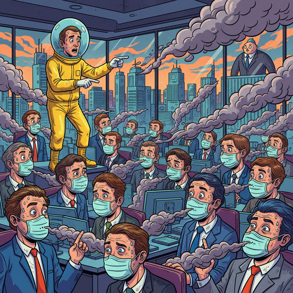 Wall Street Analyst Warns Private Credit Now Airborne, Urges Masking In Trading Pits