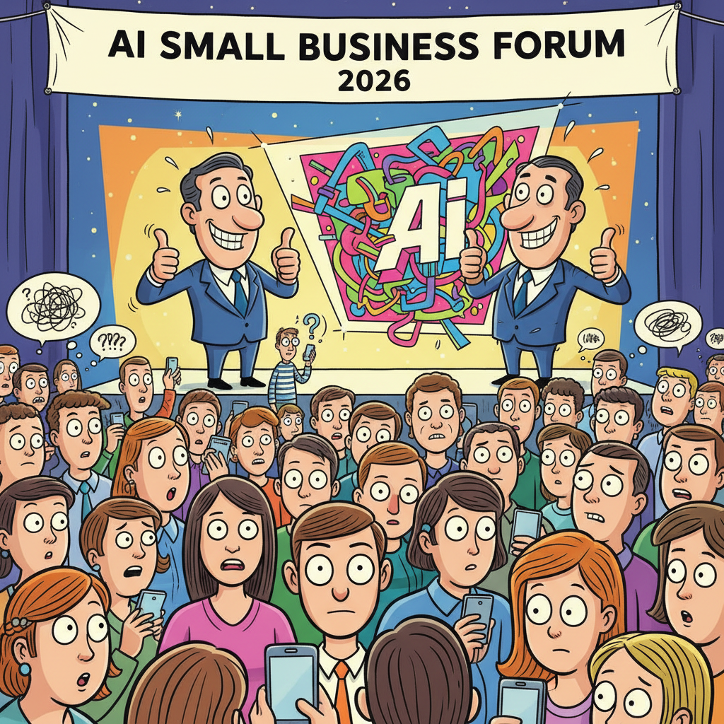 AI Small Business Forum 2026 Concludes With Participants Still Unsure What AI Is