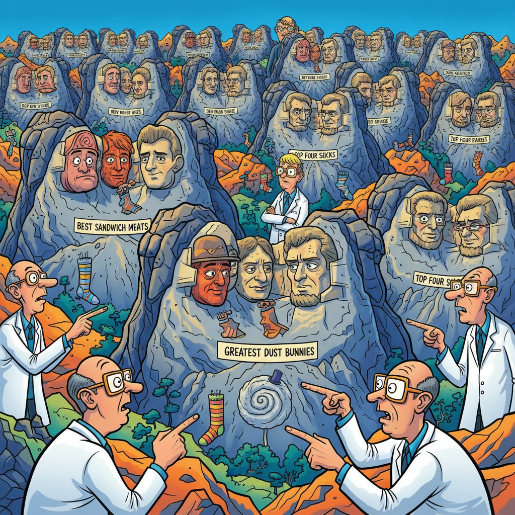 Nation’s Cultural Arbiters Announce New ‘Mount Rushmore’ for Every Conceivable Category