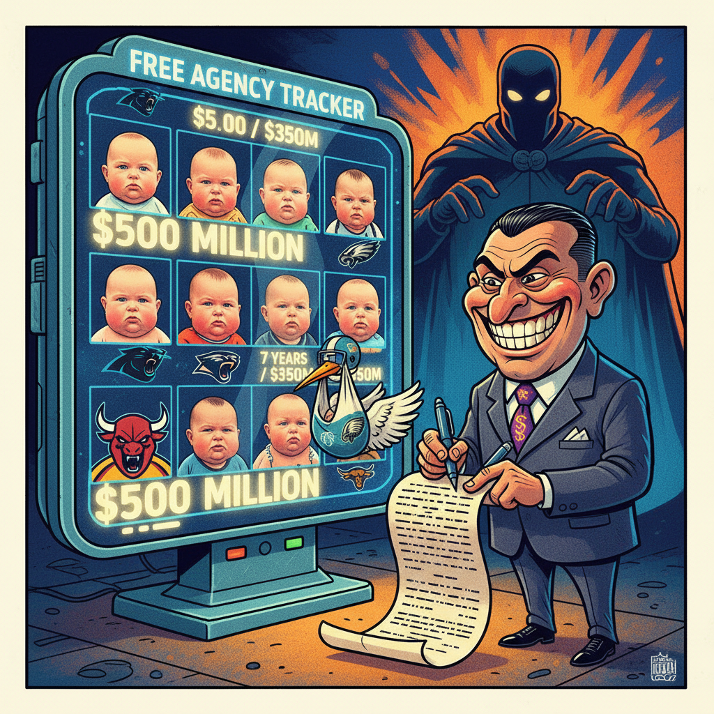 NFL Free Agency Tracker Now Includes Deals For Players Not Yet Born