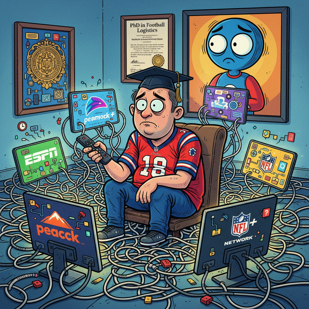 New Study Finds Average American Requires Advanced Degree To Watch College Football