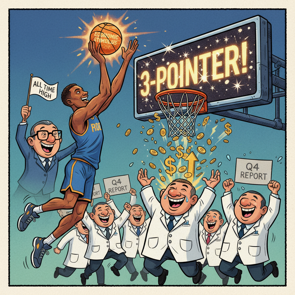 Nation's Economists Declare Game-Winning Three-Pointer 'Most Productive Economic Activity Of The Year'