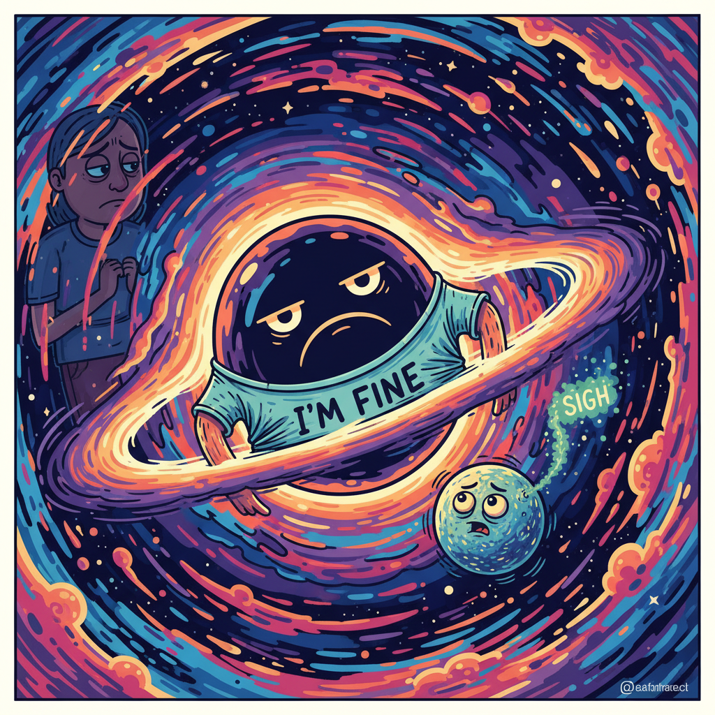 Astronomers Confirm: Even Cosmic Collisions Can't Avoid Relationship Drama