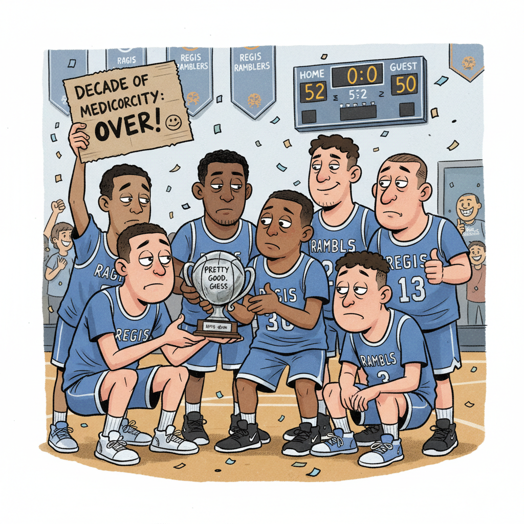 Local High School Basketball Team Finally Achieves Mildly Above-Average Performance