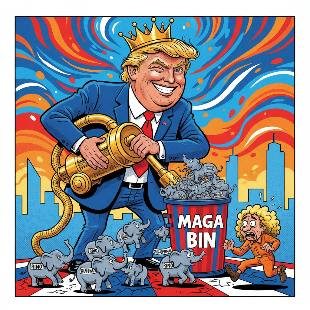 Trump Announces New 'Loyalty Sweep' Program to Purge Sub-Optimal Republicans