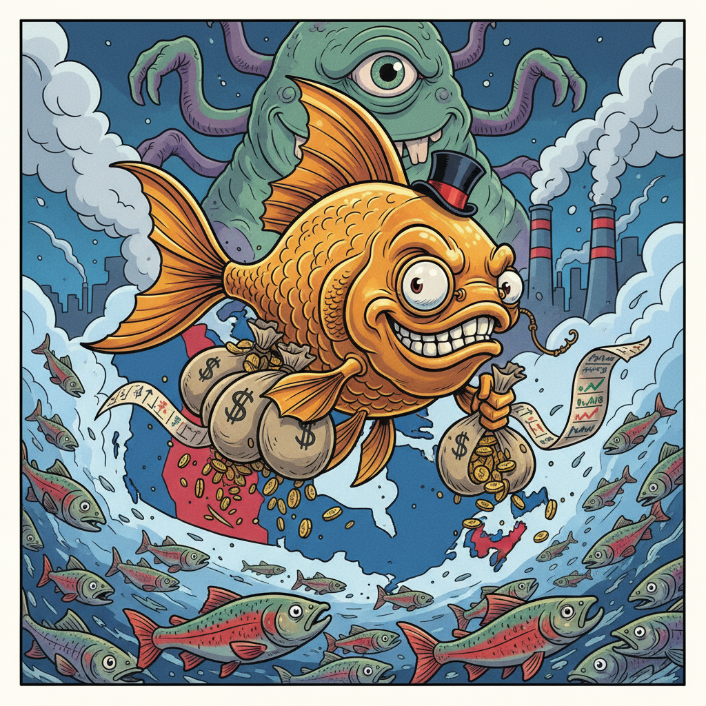 Canada Considers Goldfish As New National Aquatic Threat, Citing 'Unchecked Financial Growth'