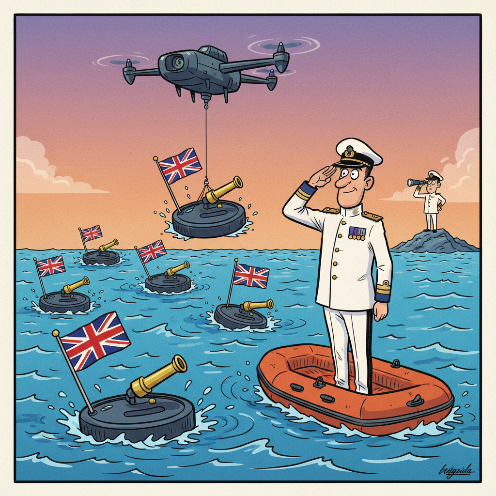 UK Considers Deploying Roomba-Equipped Drones To Secure Vital Oil Routes