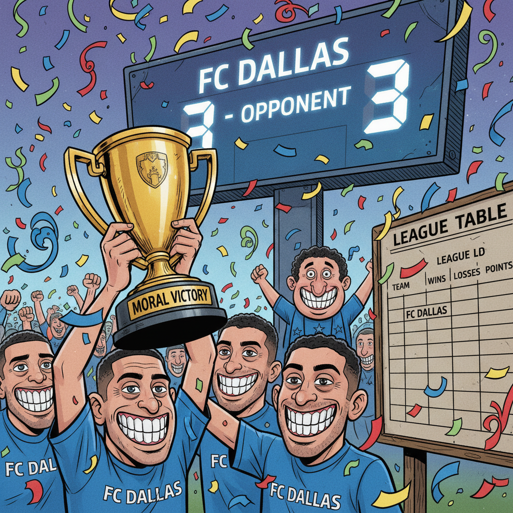 FC Dallas Celebrates Moral Victory After Securing Tie, Avoids Awkward Conversation About Actual Wins