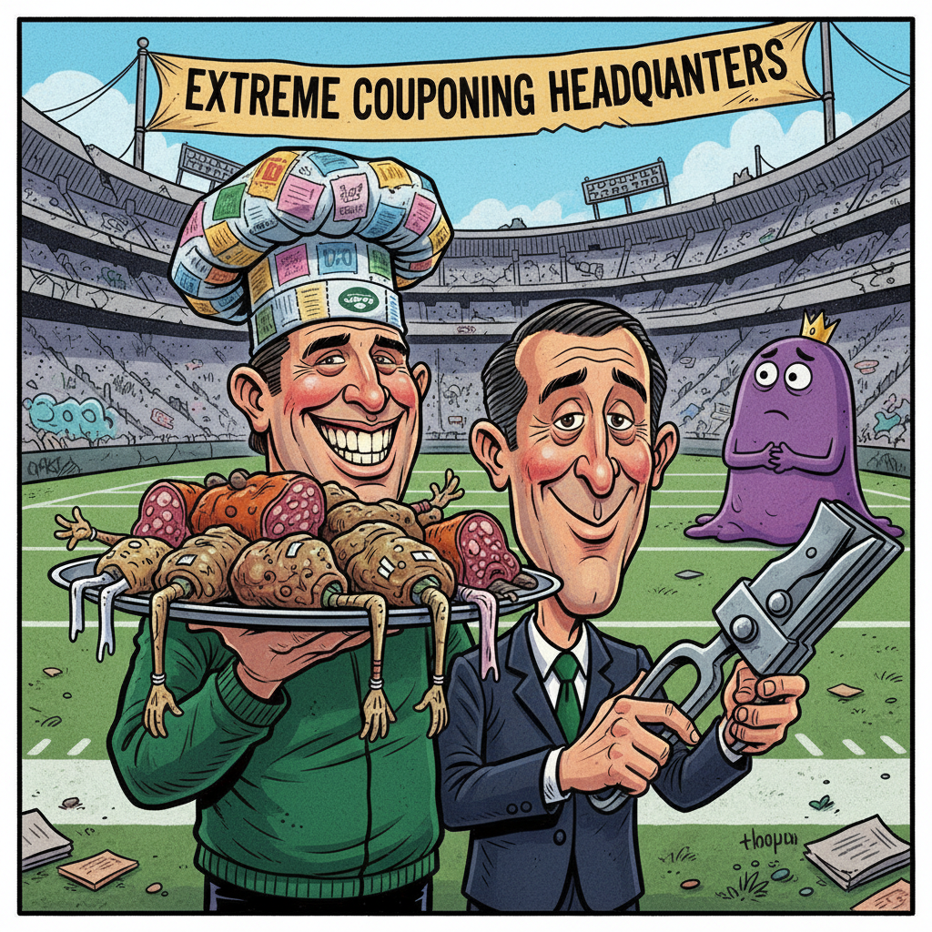 Jets Announce New 'Extreme Couponing' Strategy For Roster Construction