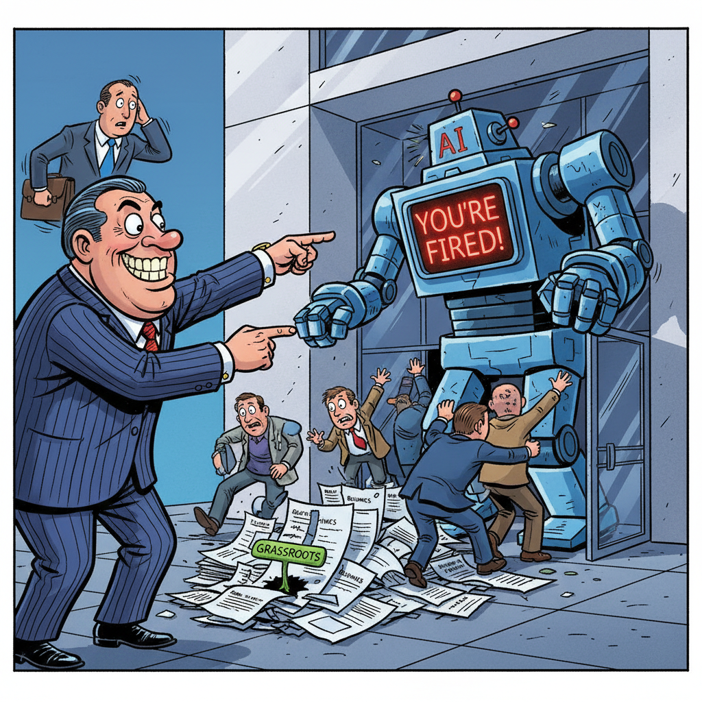 Wells Fargo Announces Employees Now Responsible For Their Own AI-Driven Redundancy