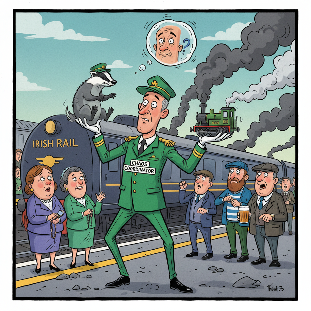 Irish Rail Introduces 'Chaos Coordinator' Role To Manage Increasingly Creative Delays