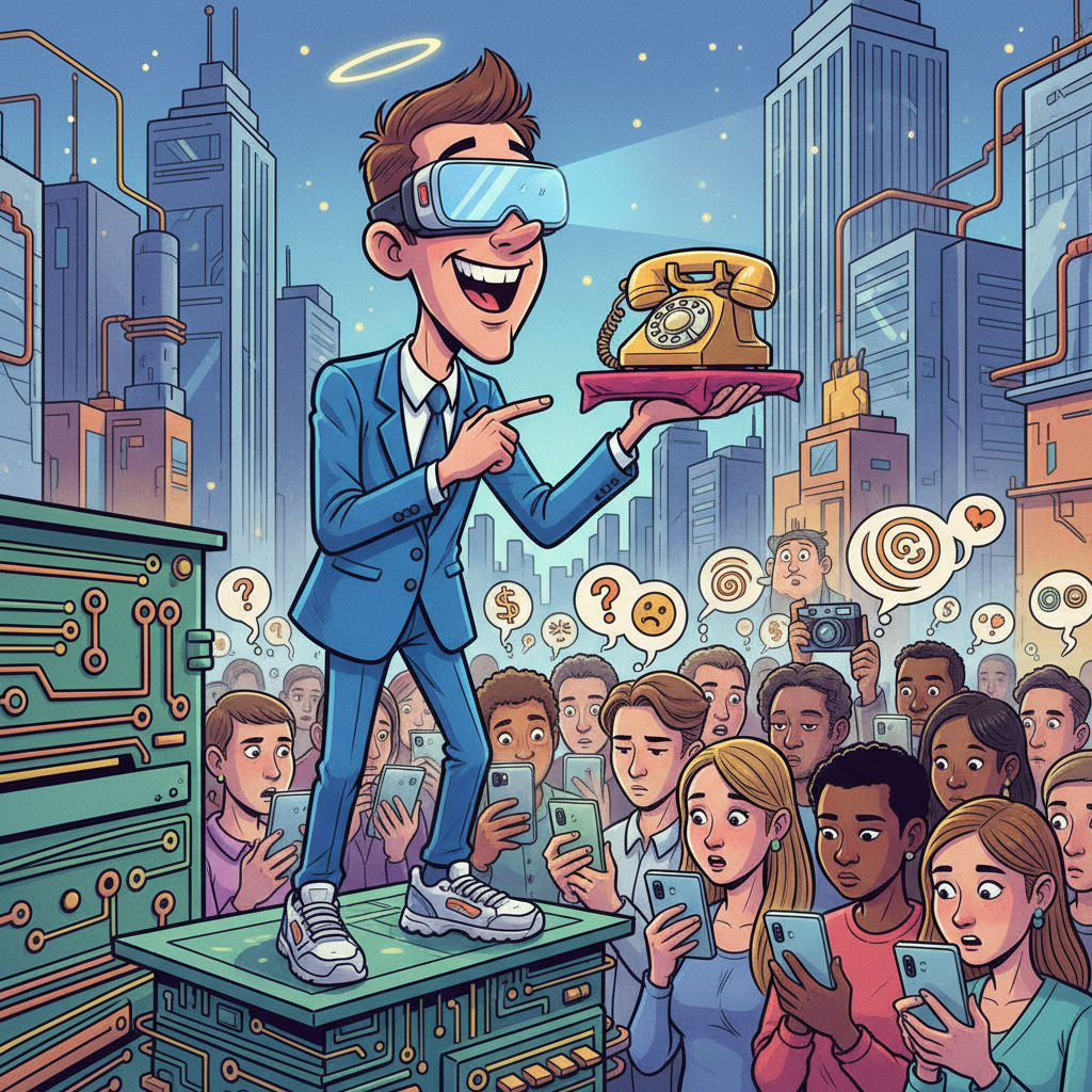 Tech Industry Declares Audio-Only Social Media 'Solved' After Briefly Remembering How Telephones Work