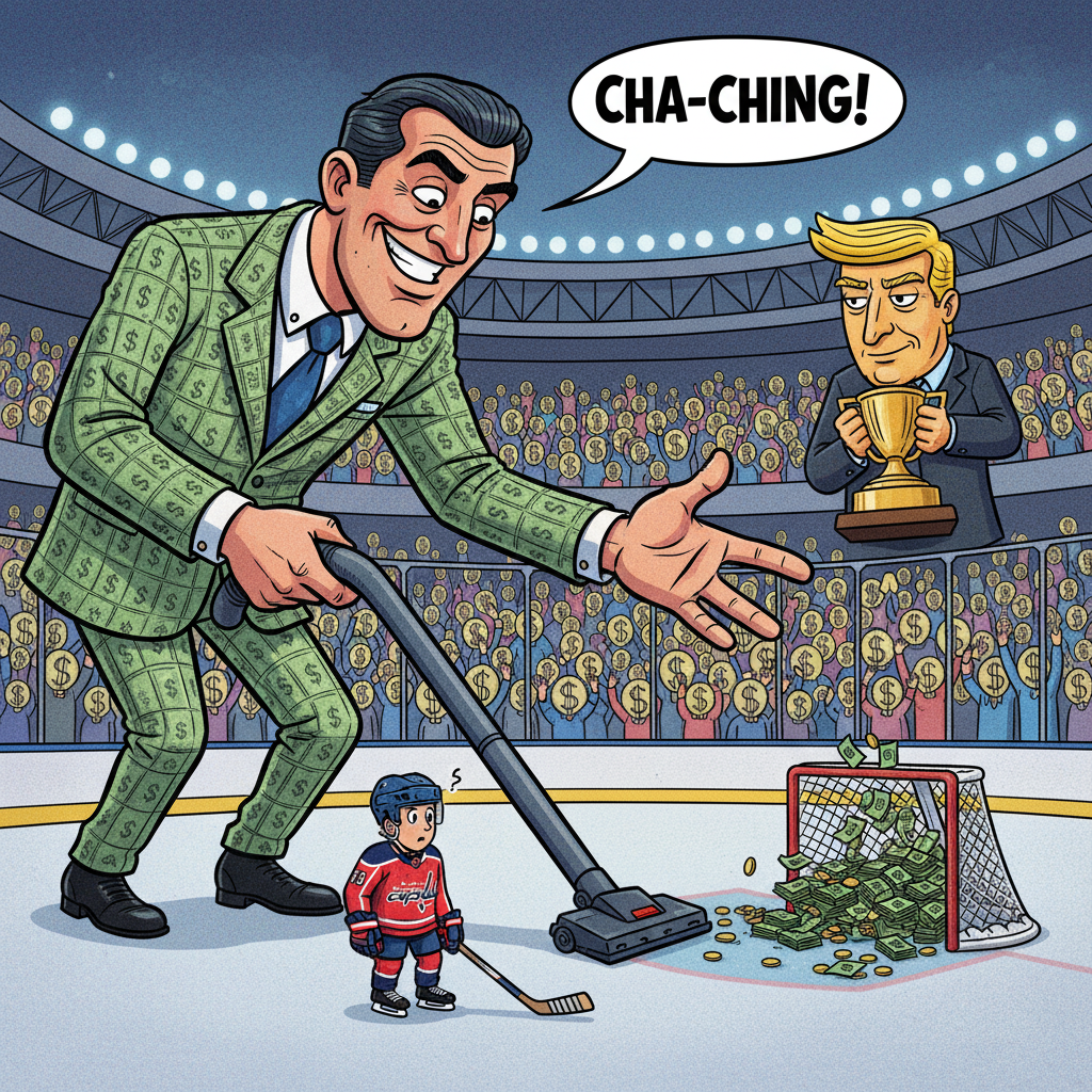 Capitals Sign 19-Year-Old To Multi-Million Dollar Deal Based Solely On Potential Future Earnings Of His Future Agent