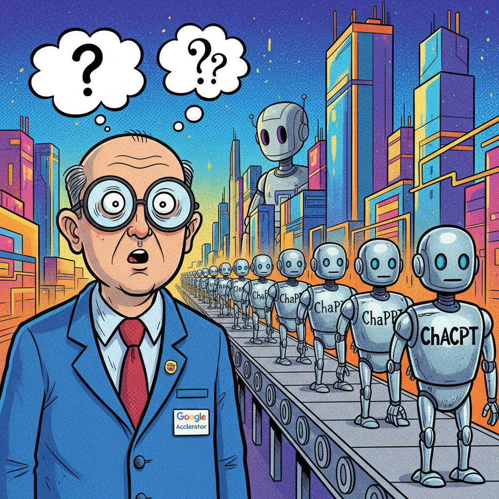 Google Accelerator Shocked To Discover Most AI Startups Are Just ChatGPT With A New Font