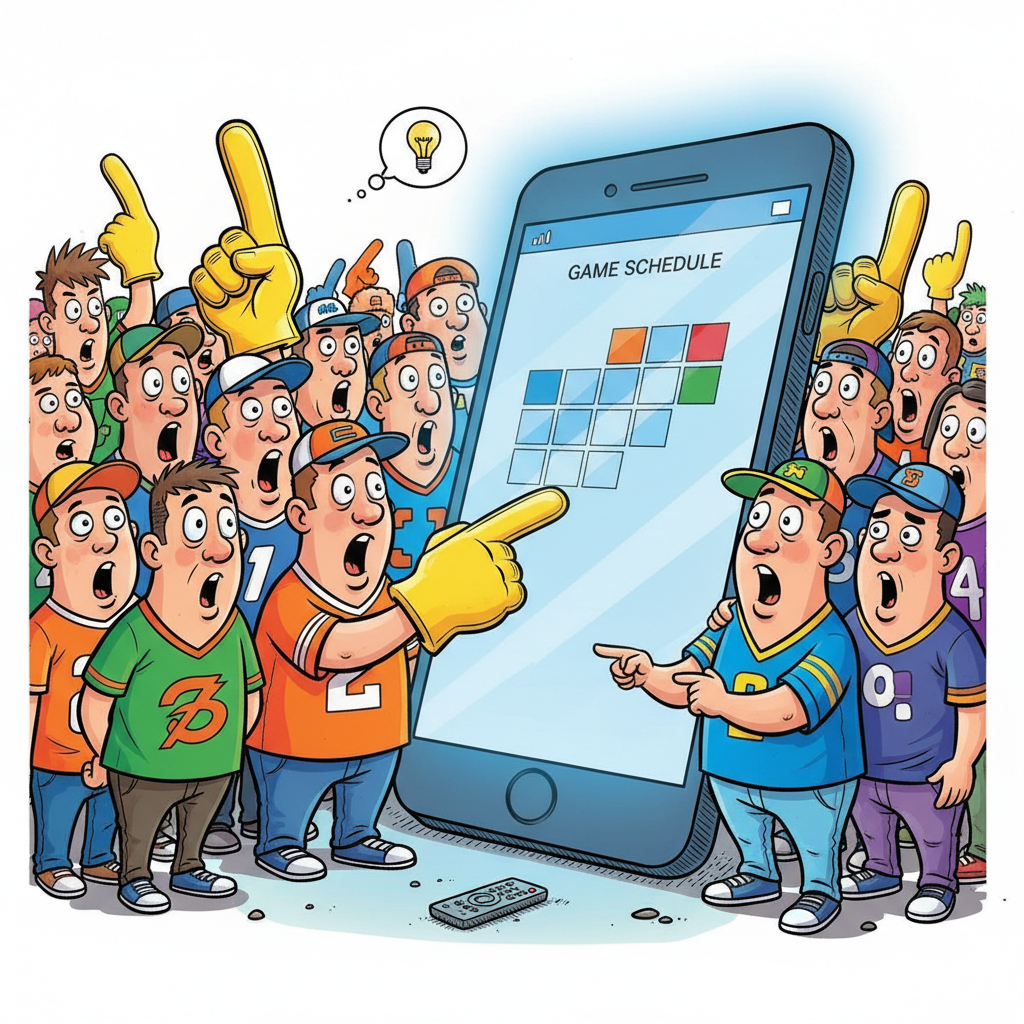 Nation’s Sports Fans Discover They Can Simply Look Up Game Times Themselves